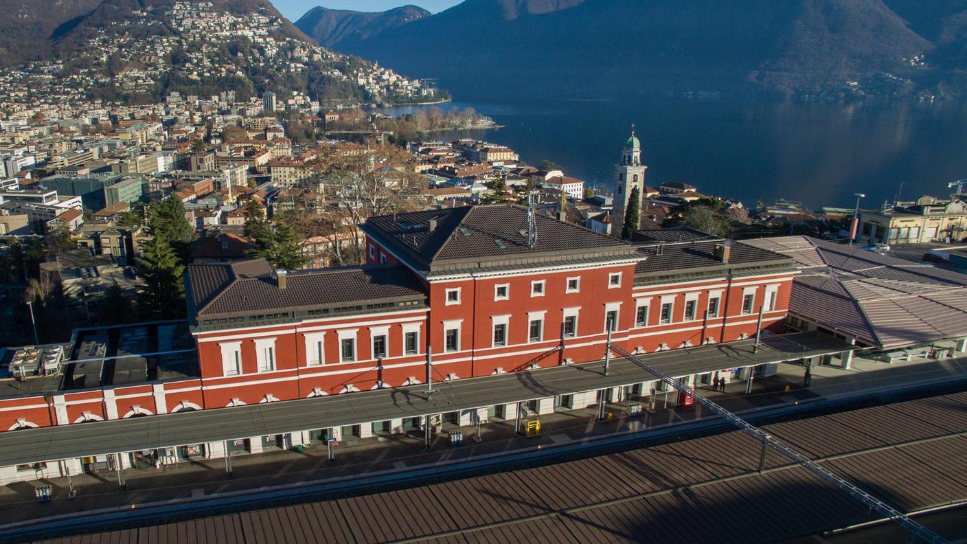 L'area della stazione FFS è una delle zone più rumorose di tutta Lugano