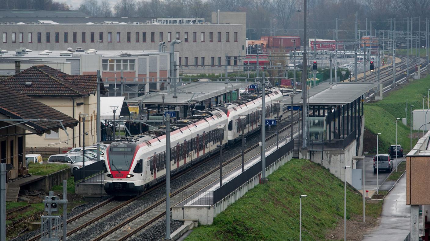 La tratta ferroviaria Mendrisio-Stabio ha visto un aumento notevole dei passeggeri