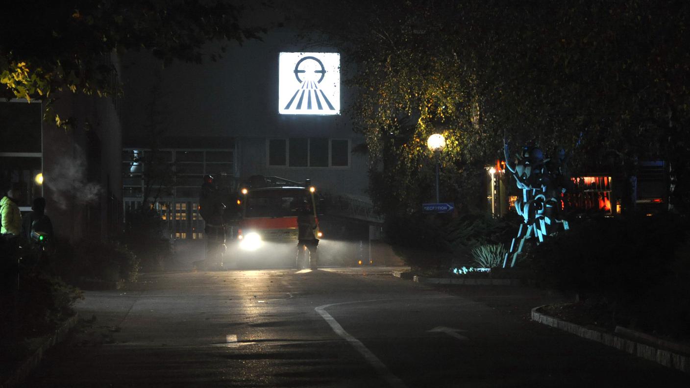 Allarme nel cuore della notte per i pompieri di Chiasso