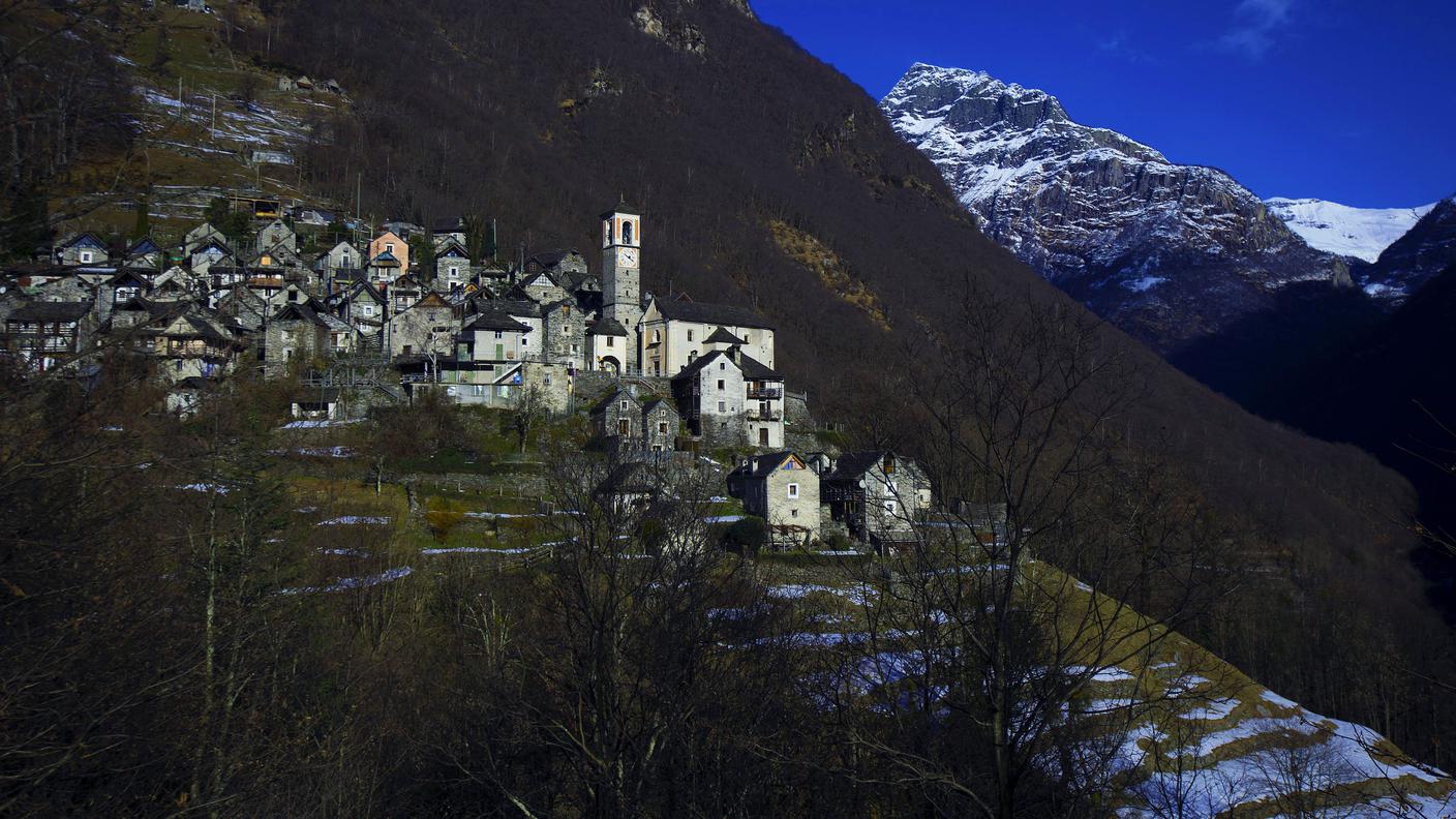 Una veduta del villaggio