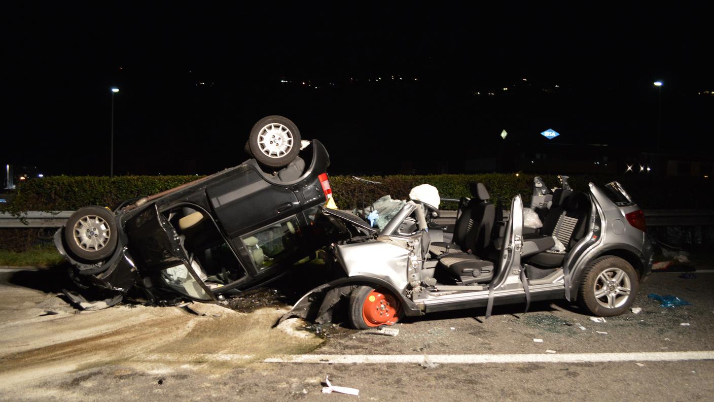 Incidente sull'A2 a Grancia