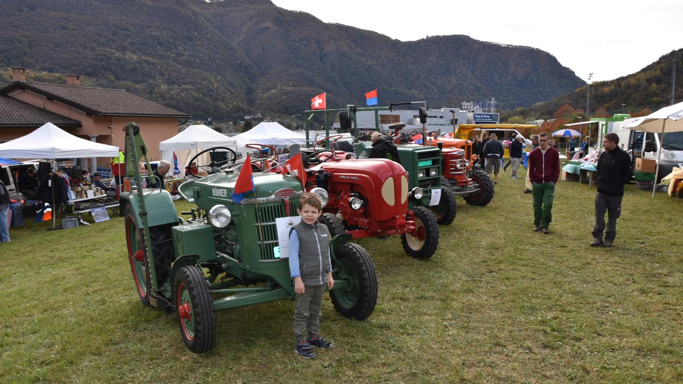 I mezzi agricoli sono una delle attrattive