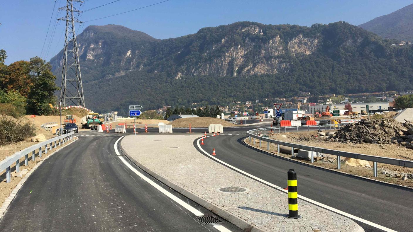 Il traffico da e verso Rancate sarà più fluido con le nuove opere stradali nella zona