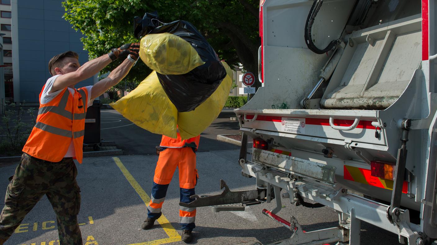 Stabili i rifiuti urbani raccolti