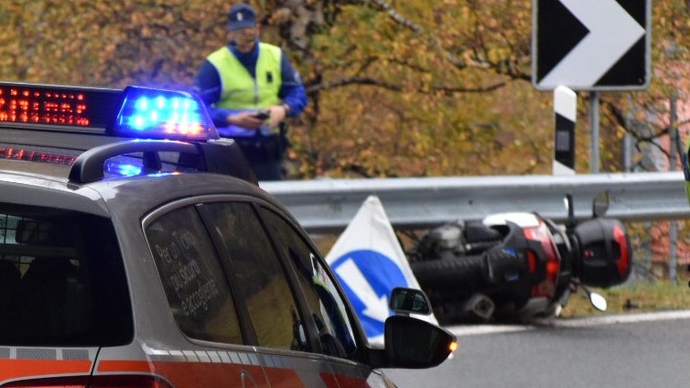 La polizia è intervenuta sul luogo dell'incidente di mercoledì a Rivera