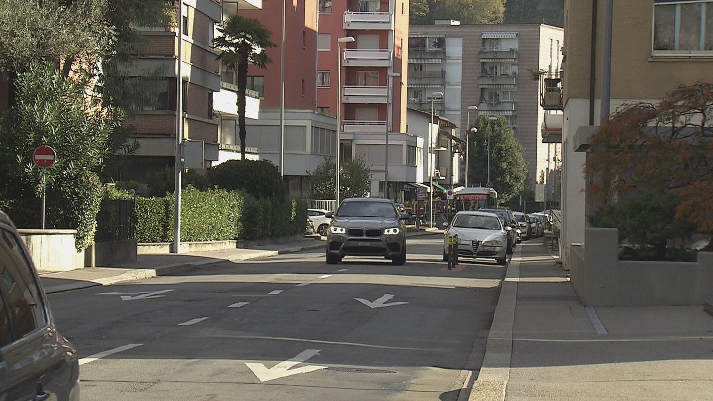 Via Maggio a Lugano dove la società aveva la sua sede