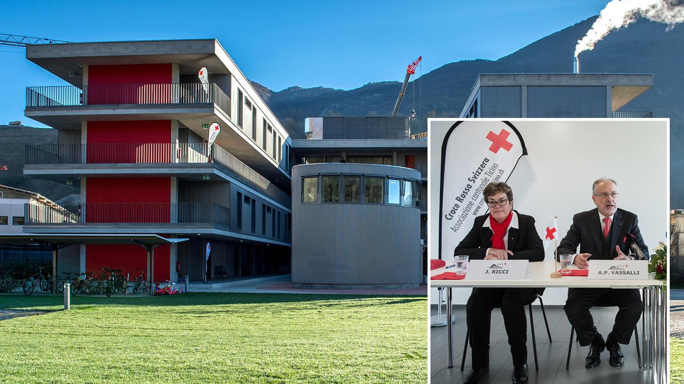 La struttura e un momento della presentazione
