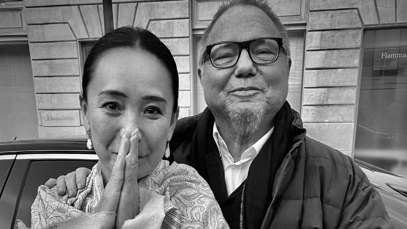 Luciano Rigolini e Naomi Kawase