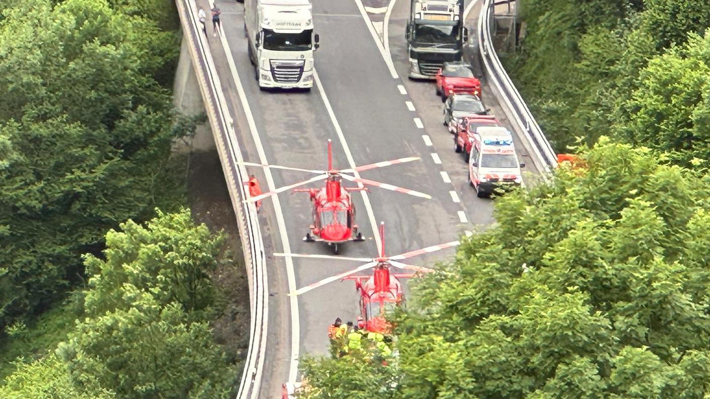 incidente sull'A14