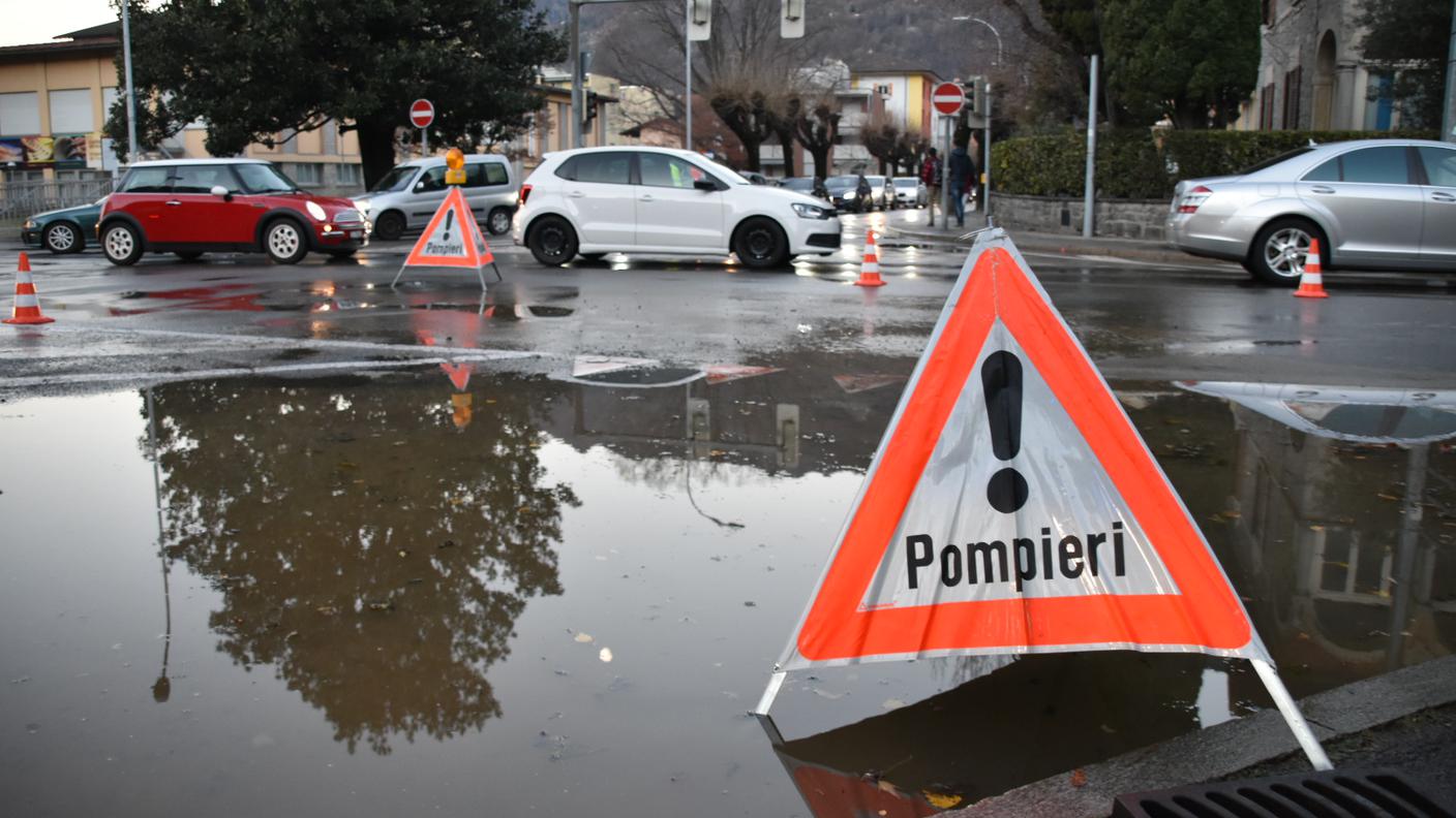 Strada allagata, o quasi...