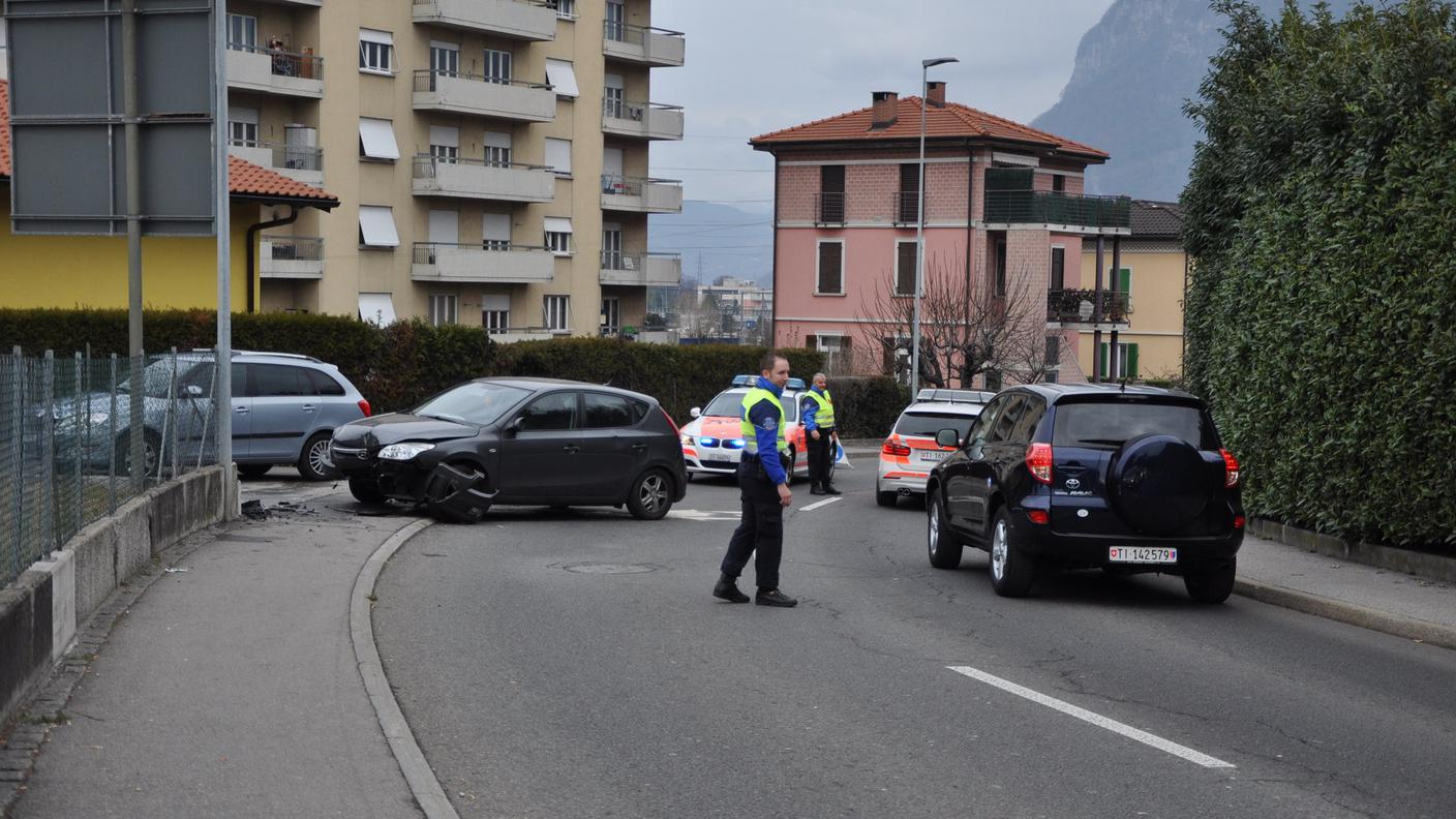 Incidente a Mendrisio: donna ferita