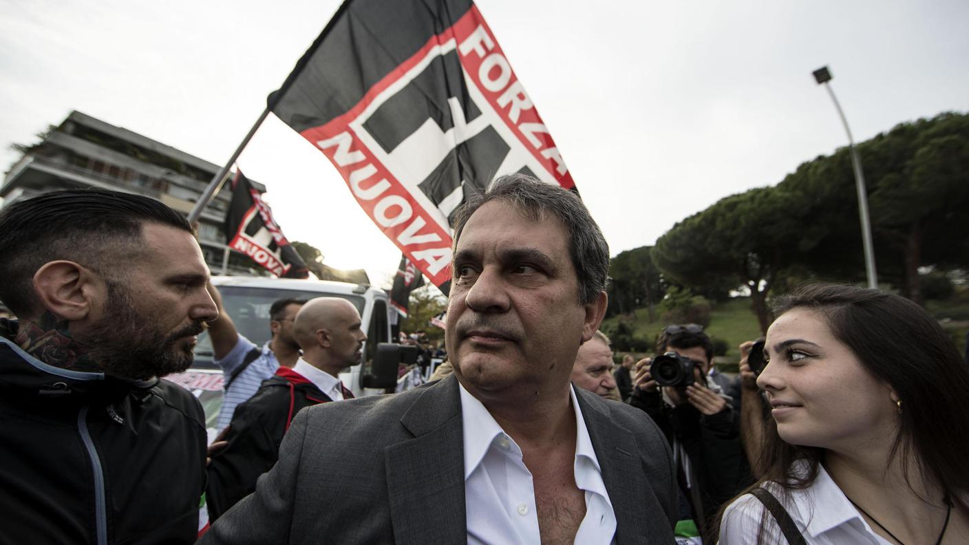 Forza Nuova ha optato per il convegno per ovviare al "no" del questore al presidio in piazza 