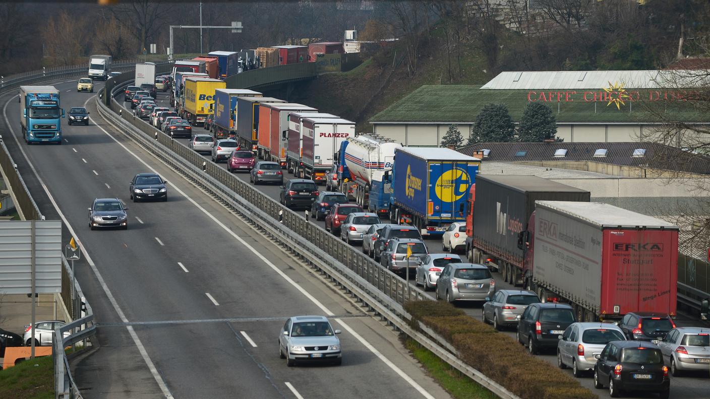 Un po' di traffico...
