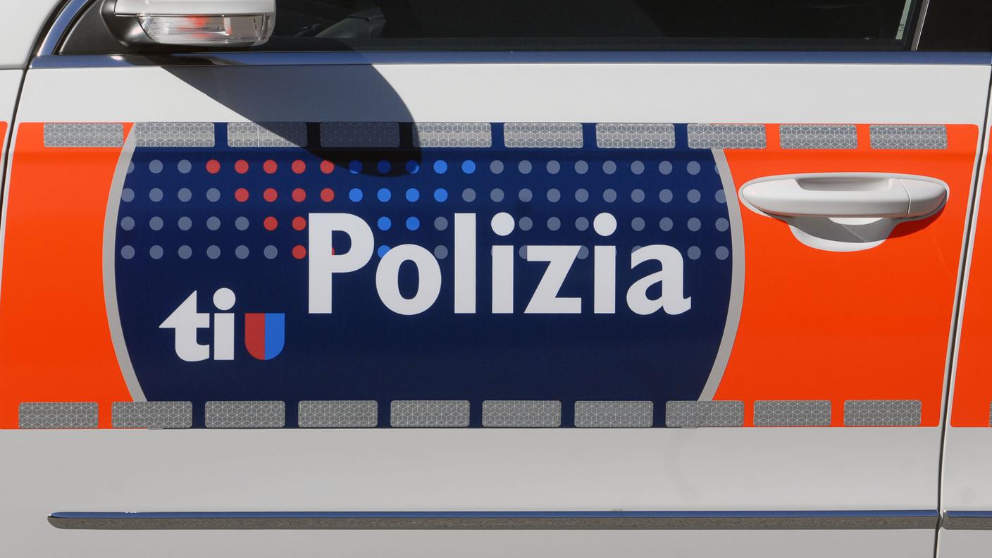 La polizia cantonale è intervenuta sul luogo dell'incidente