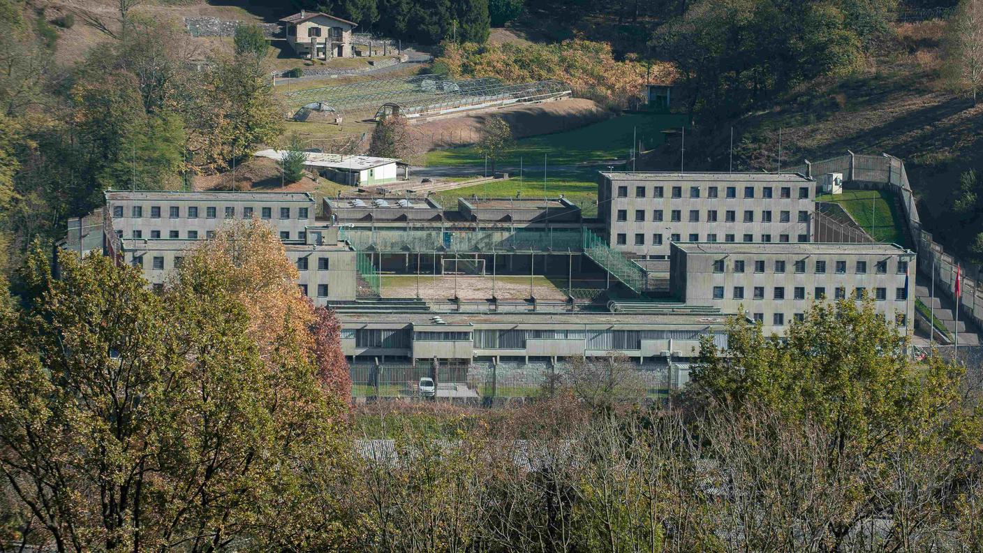 Un'immagine d'archivio del carcere della Stampa, nel Luganese