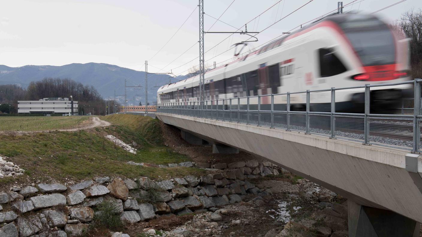 I TILO utilizzeranno regolarmente la nuova tratta ferroviaria dal 7 gennaio 2018