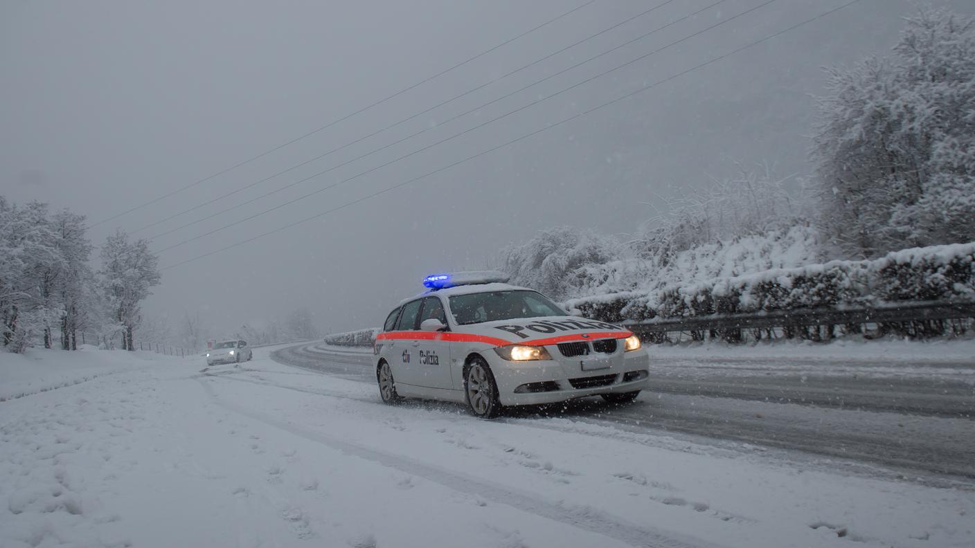 Polizia a Faido
