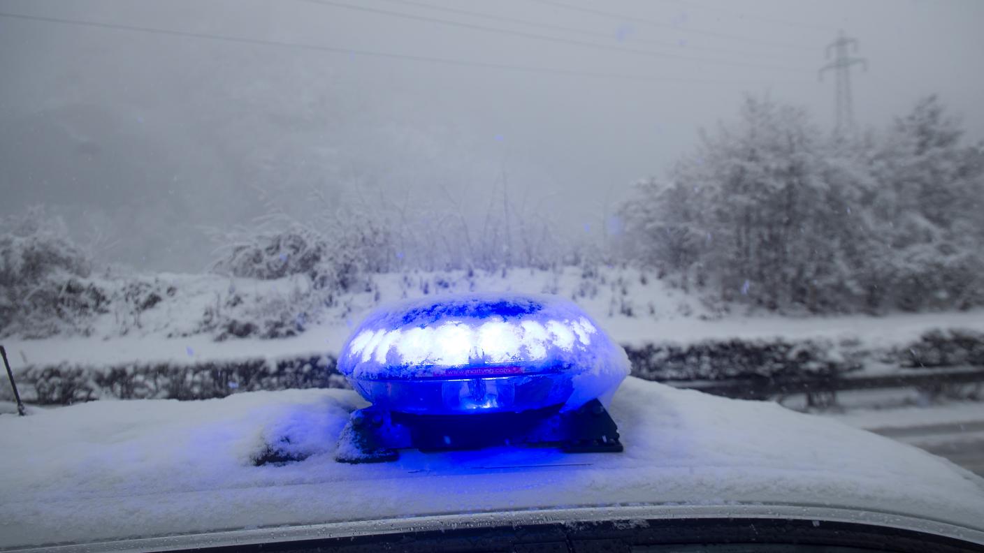 Polizia al lavoro
