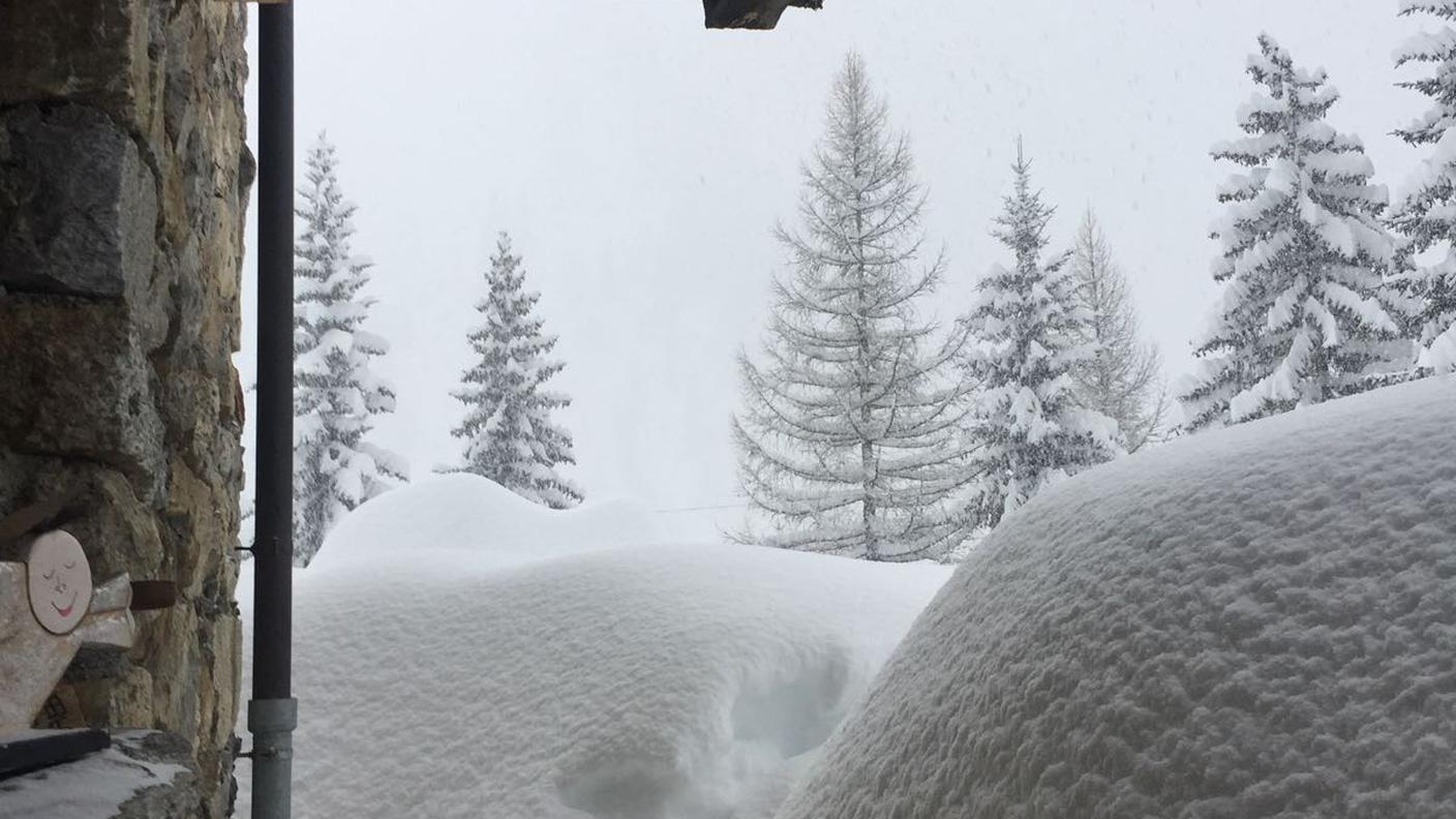 La situazione giovedì mattina a Cioss Prato