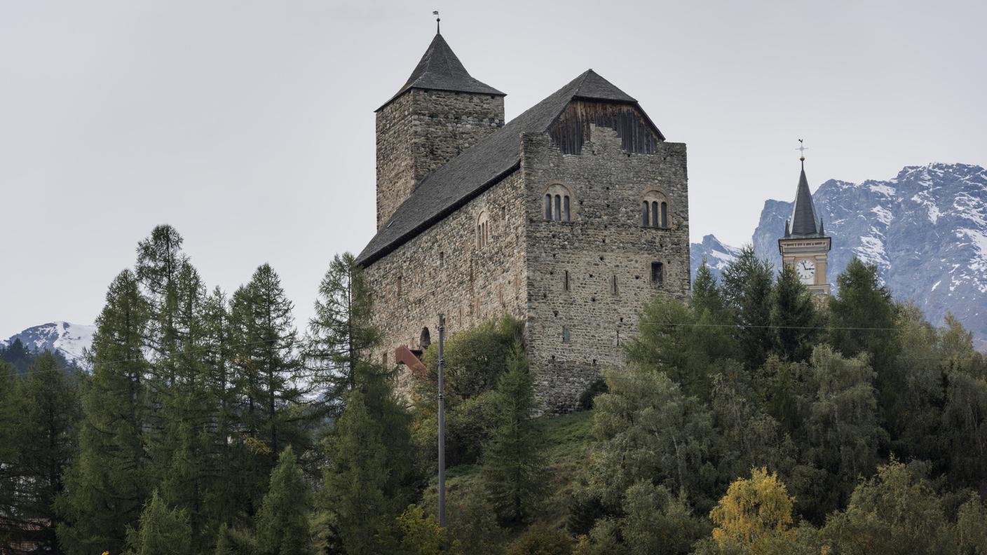 Nel castello si tengono gli spettacoli estivi