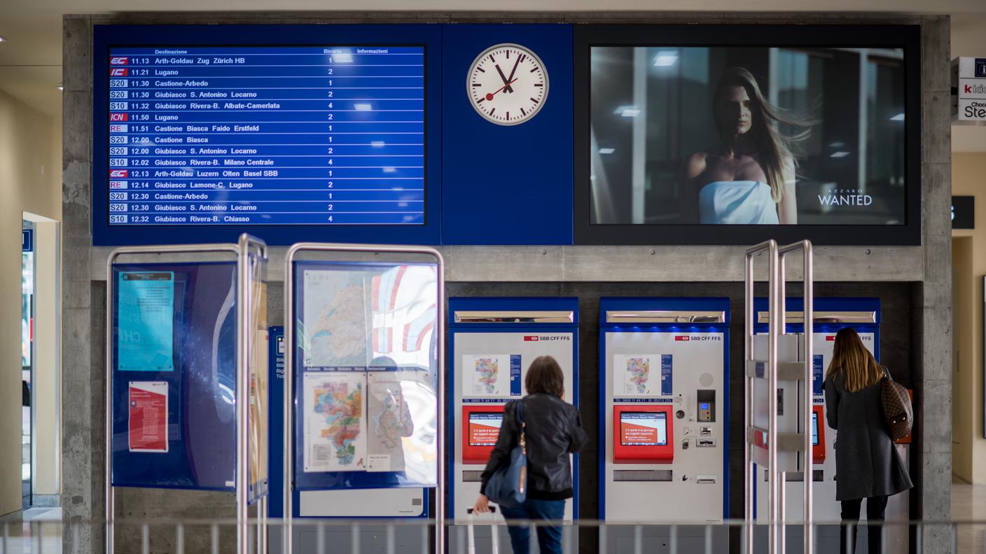 La stazione di Bellinzona