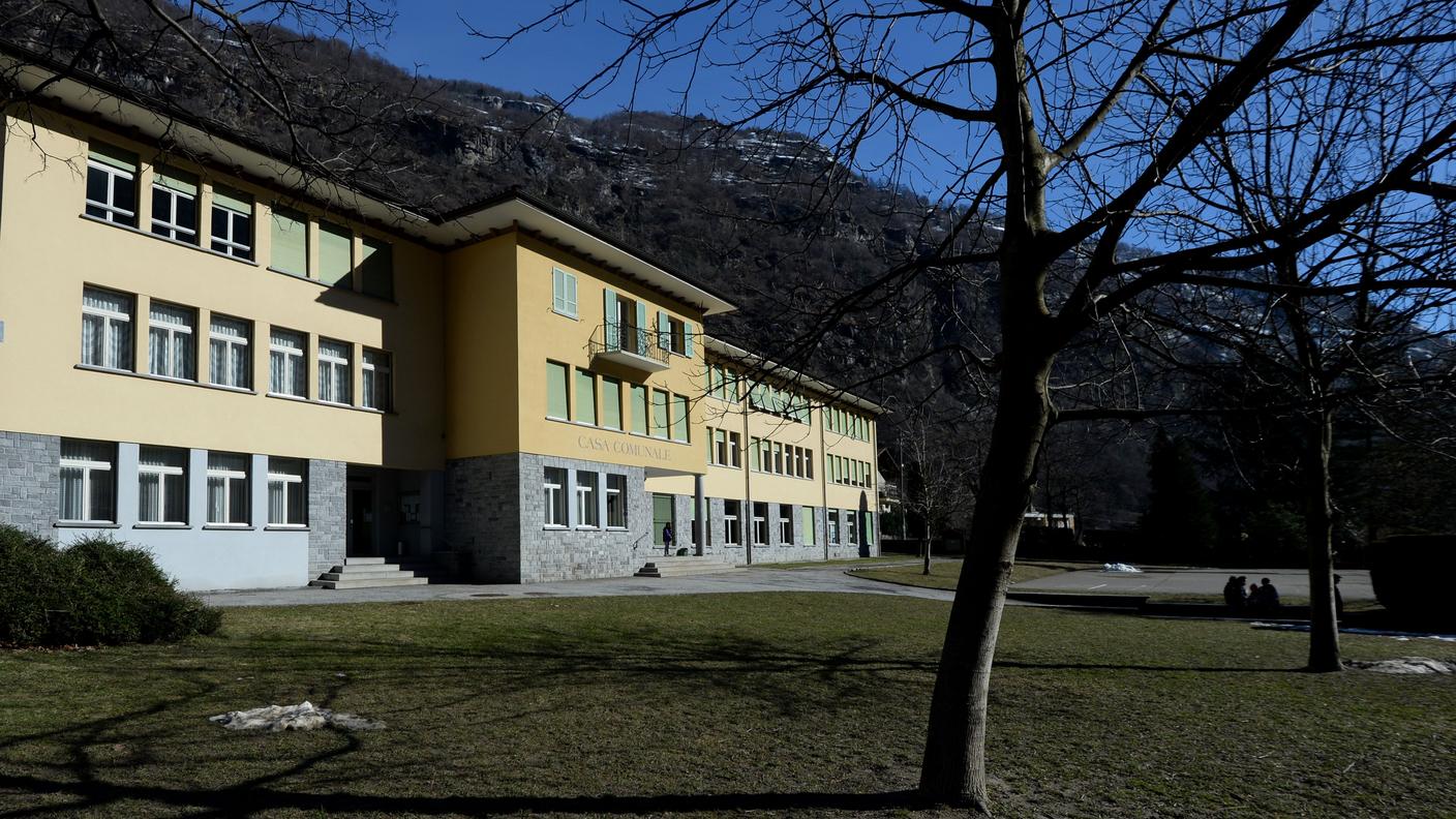 La casa comunale di Giornico