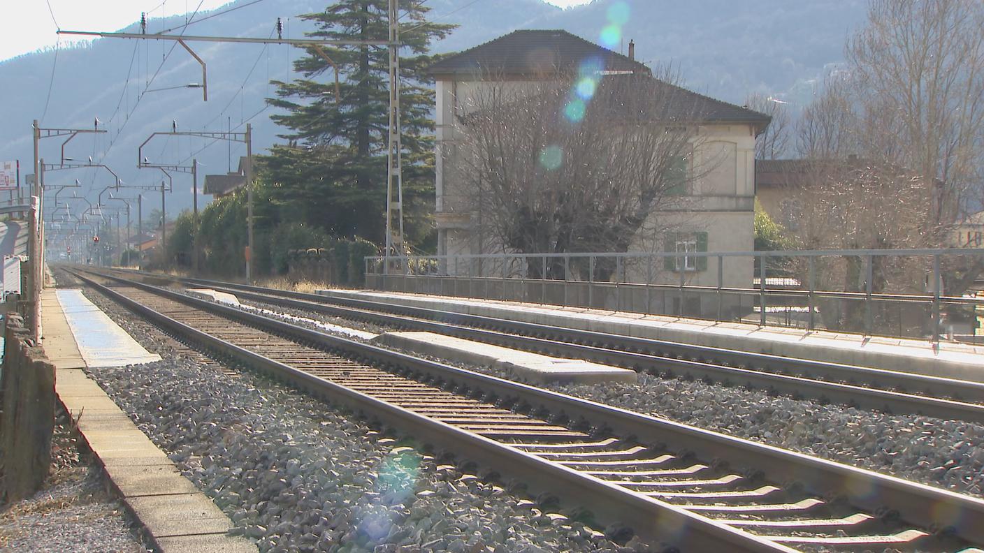 L'incidente si è verificato ad alcune centinaia di metri dalla stazione