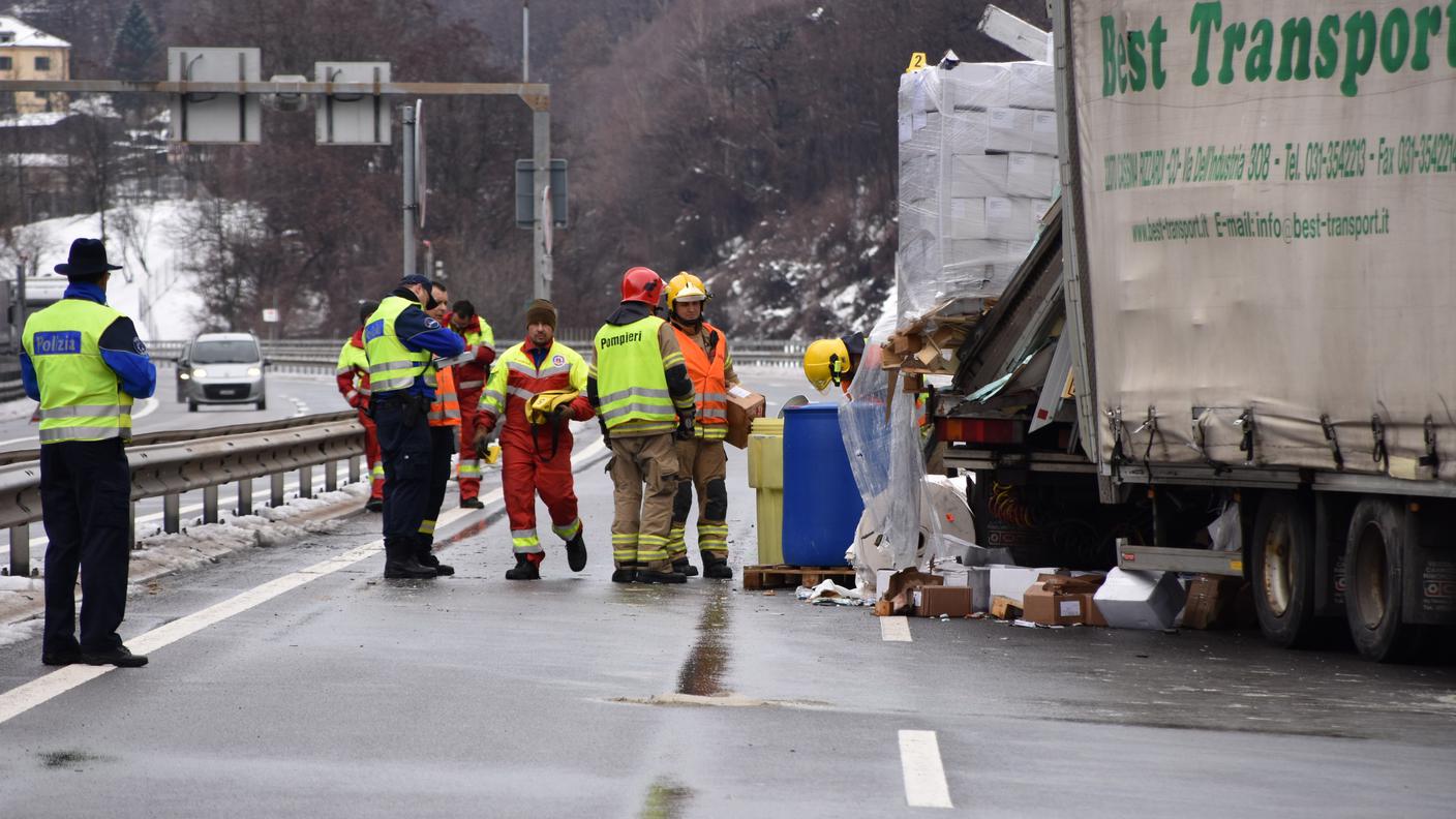 Il luogo dell'incidente