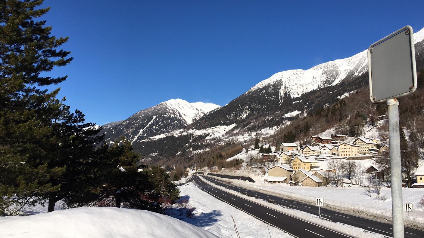 In Alta Leventina è tornato il bel tempo