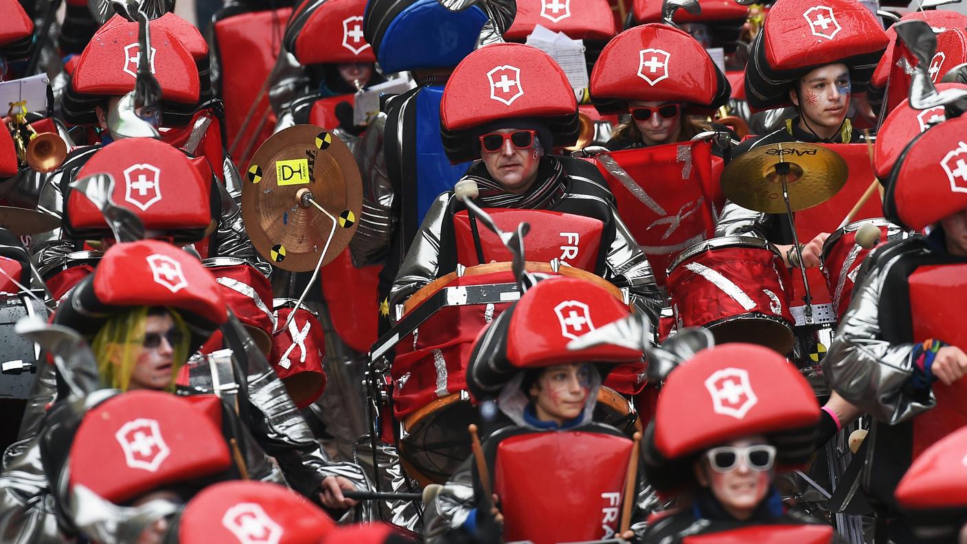 Carnevale Rabadan a Bellinzona, febbraio 2015