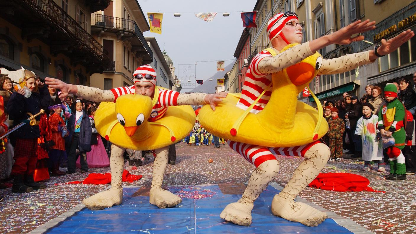 Carnevale Rabadan a Bellinzona, marzo 2003