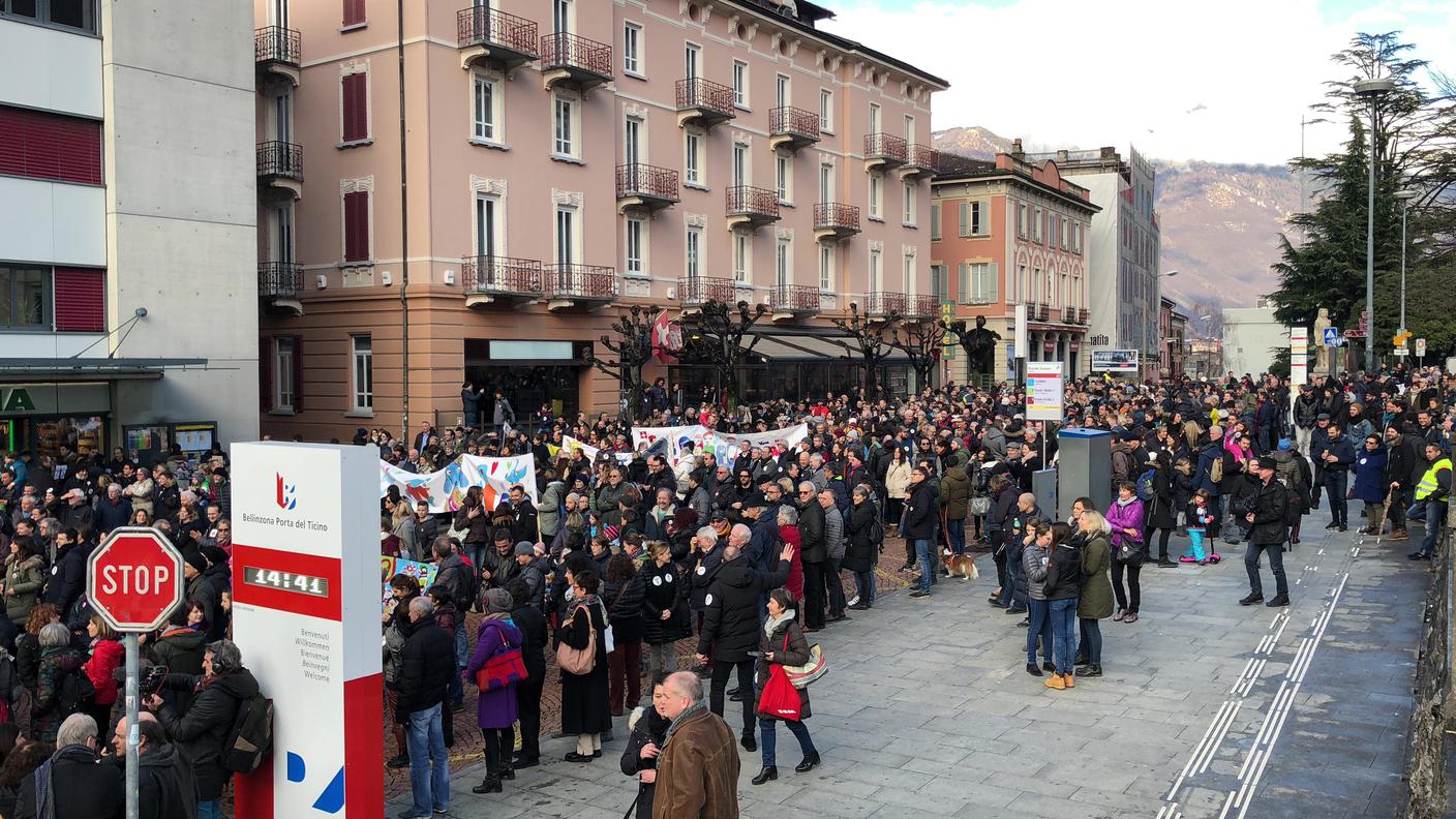 L'appuntamento è stato promosso dal Sindacato Svizzero dei Mass Media