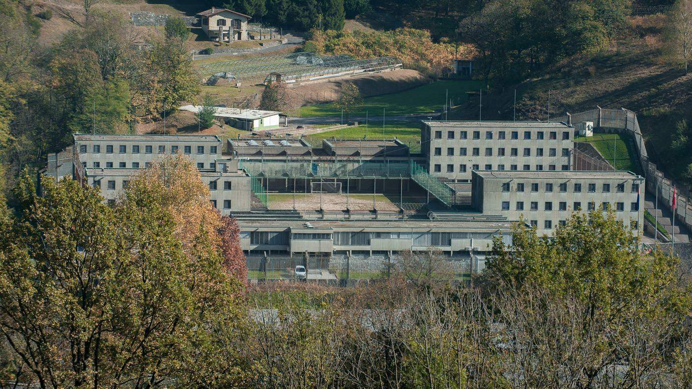 Una veduta panoramica del penitenziario