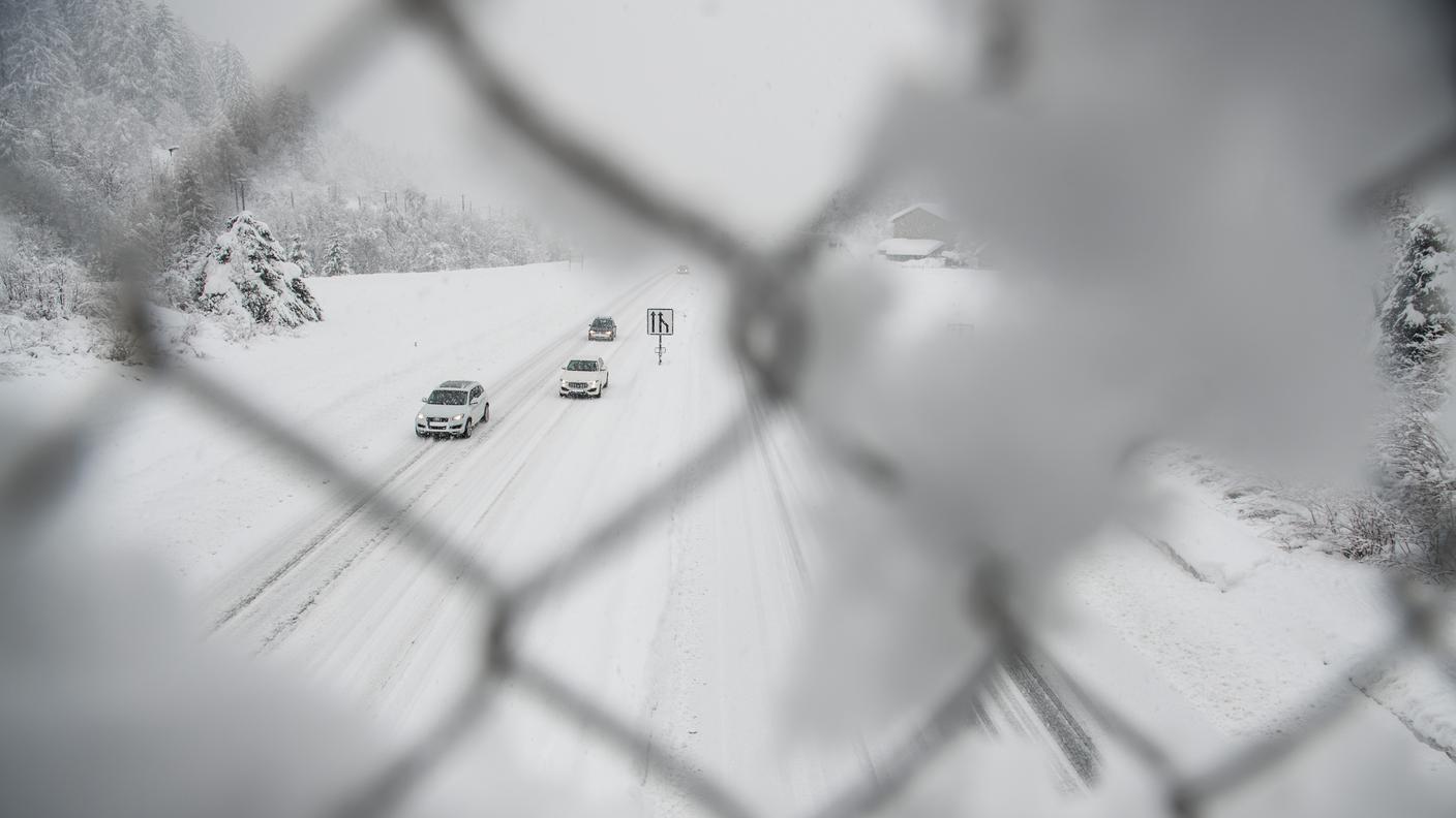 Neve in arrivo non solo in Ticino