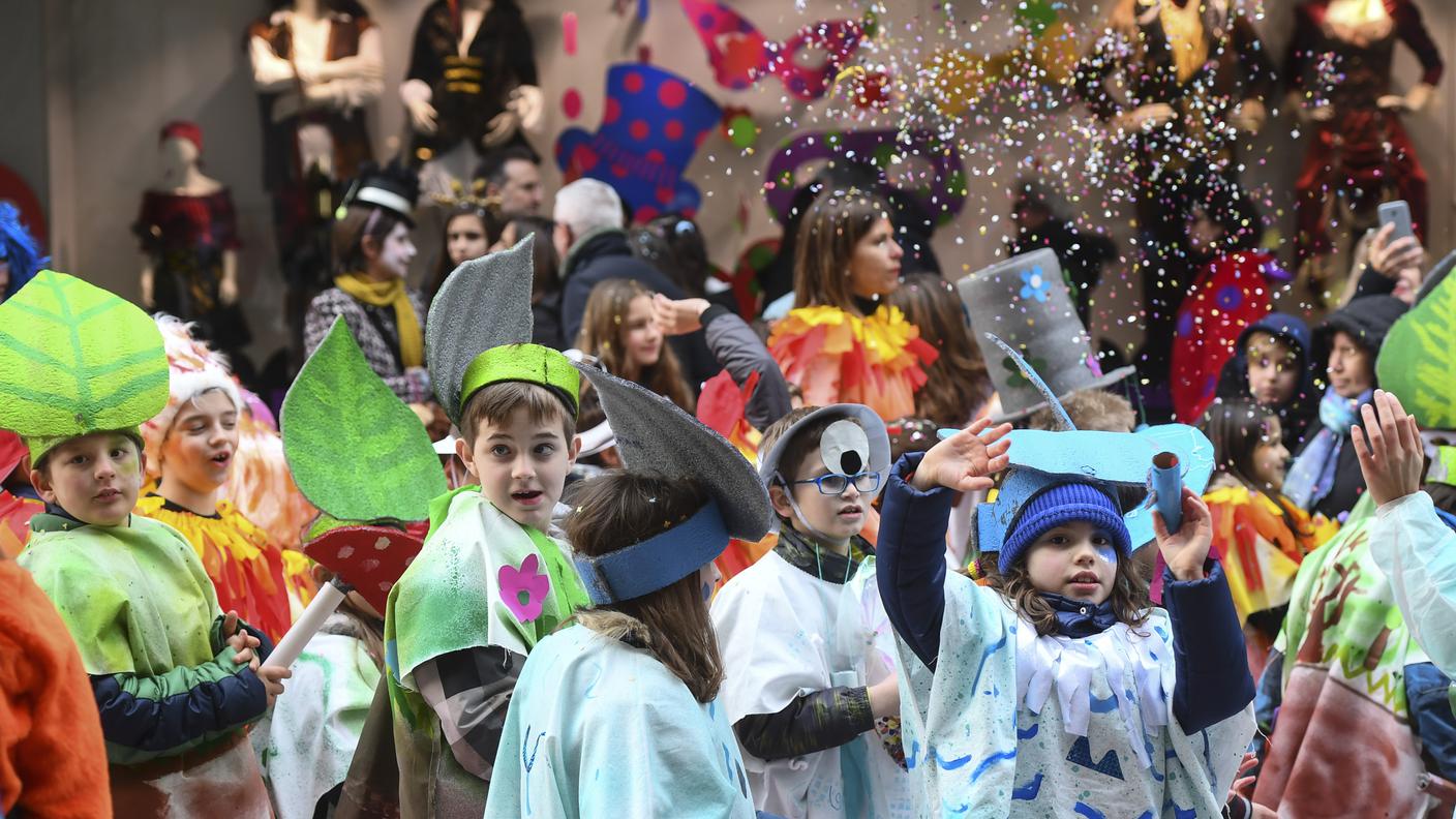 Bambini in maschera anche a Bellinzona