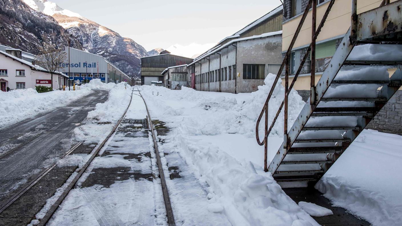 L'area dell'ex acciaieria Monteforno di Bodio resta in corsa per le Officine