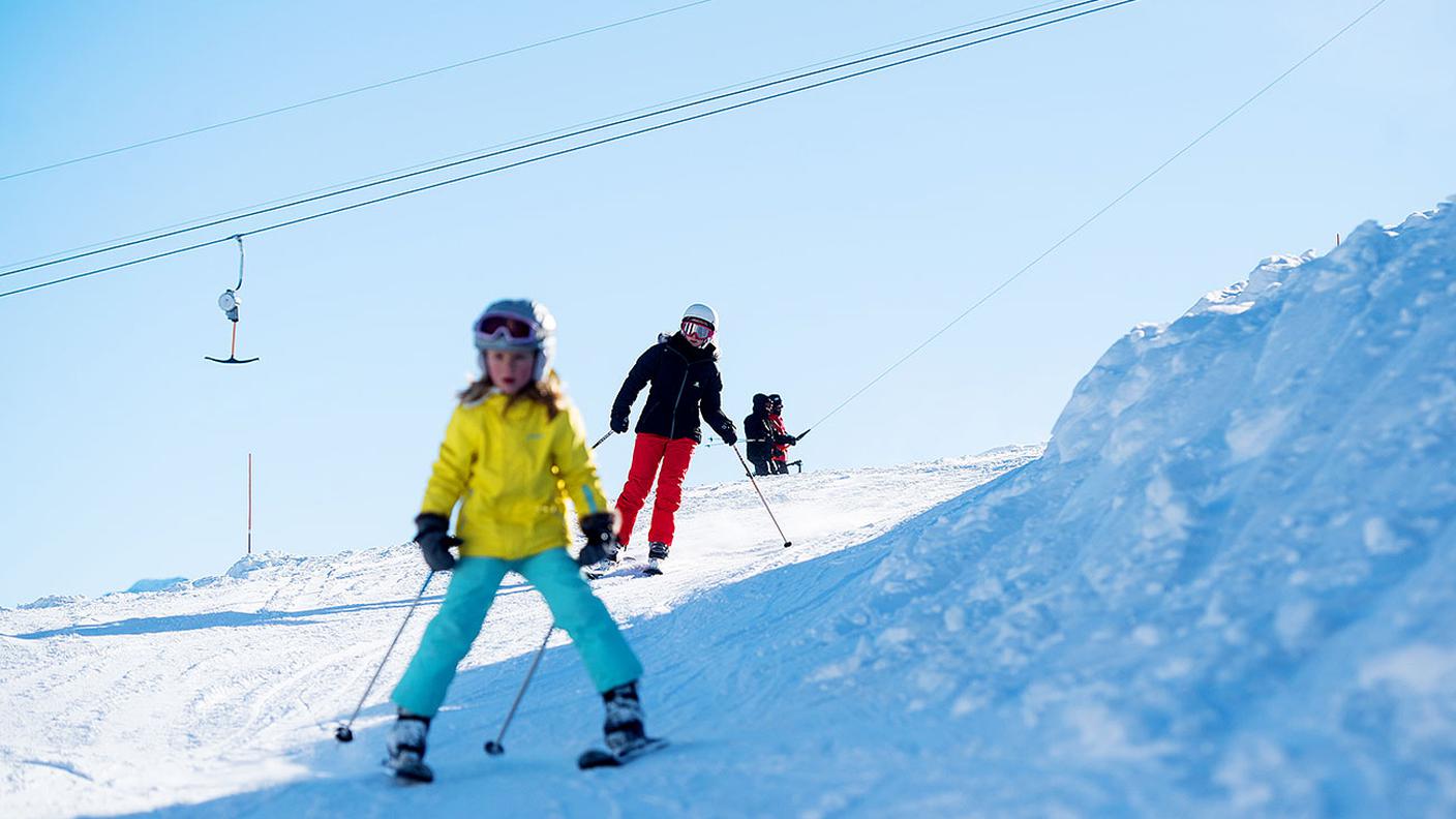 Nevicate abbondanti e giornate di sole generose