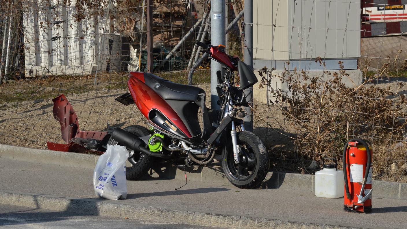 Quel che resta dello scooter