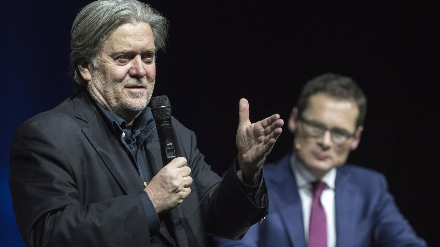 Steve Bannon a Zurigo