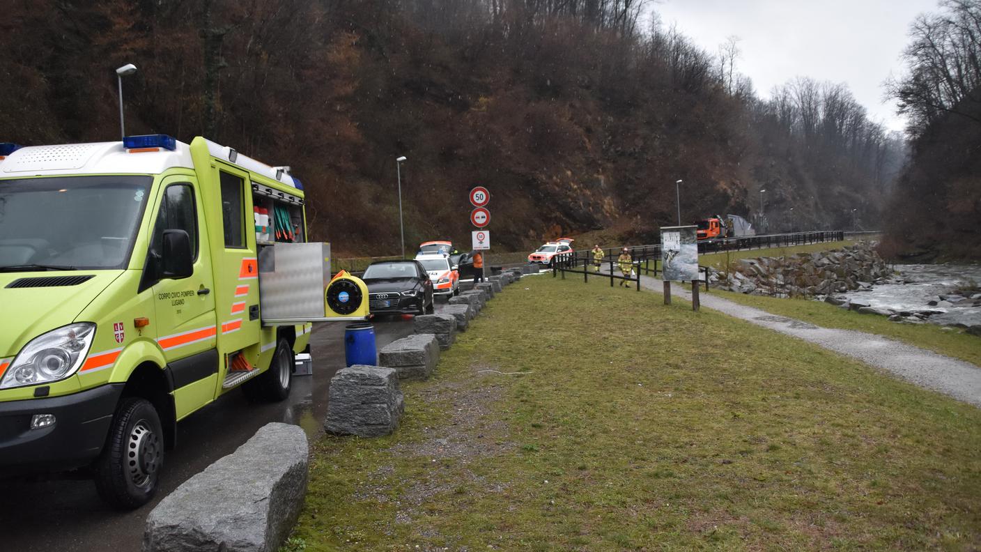 Traffico perturbato per oltre un'ora