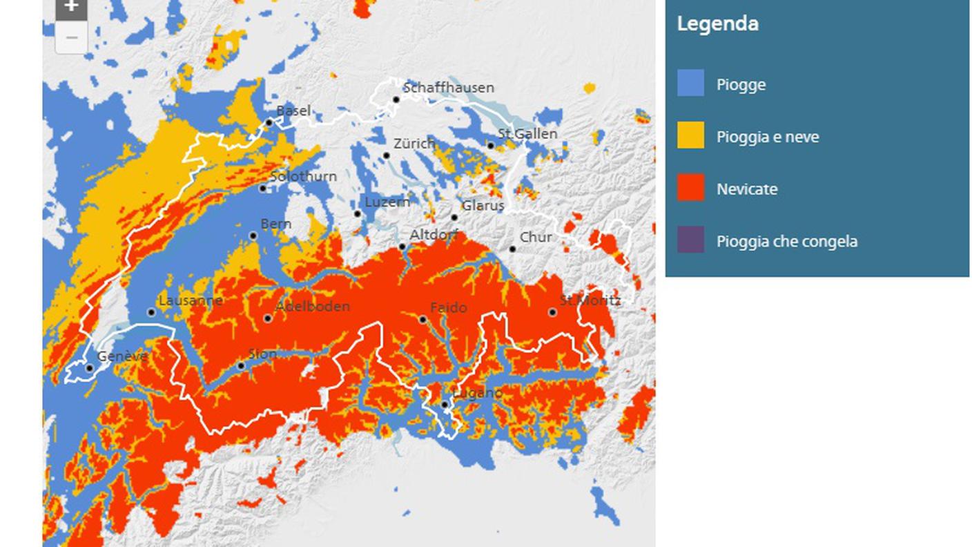 Le precipitazioni in breve (clicca sull'immagine per ingrandirla)