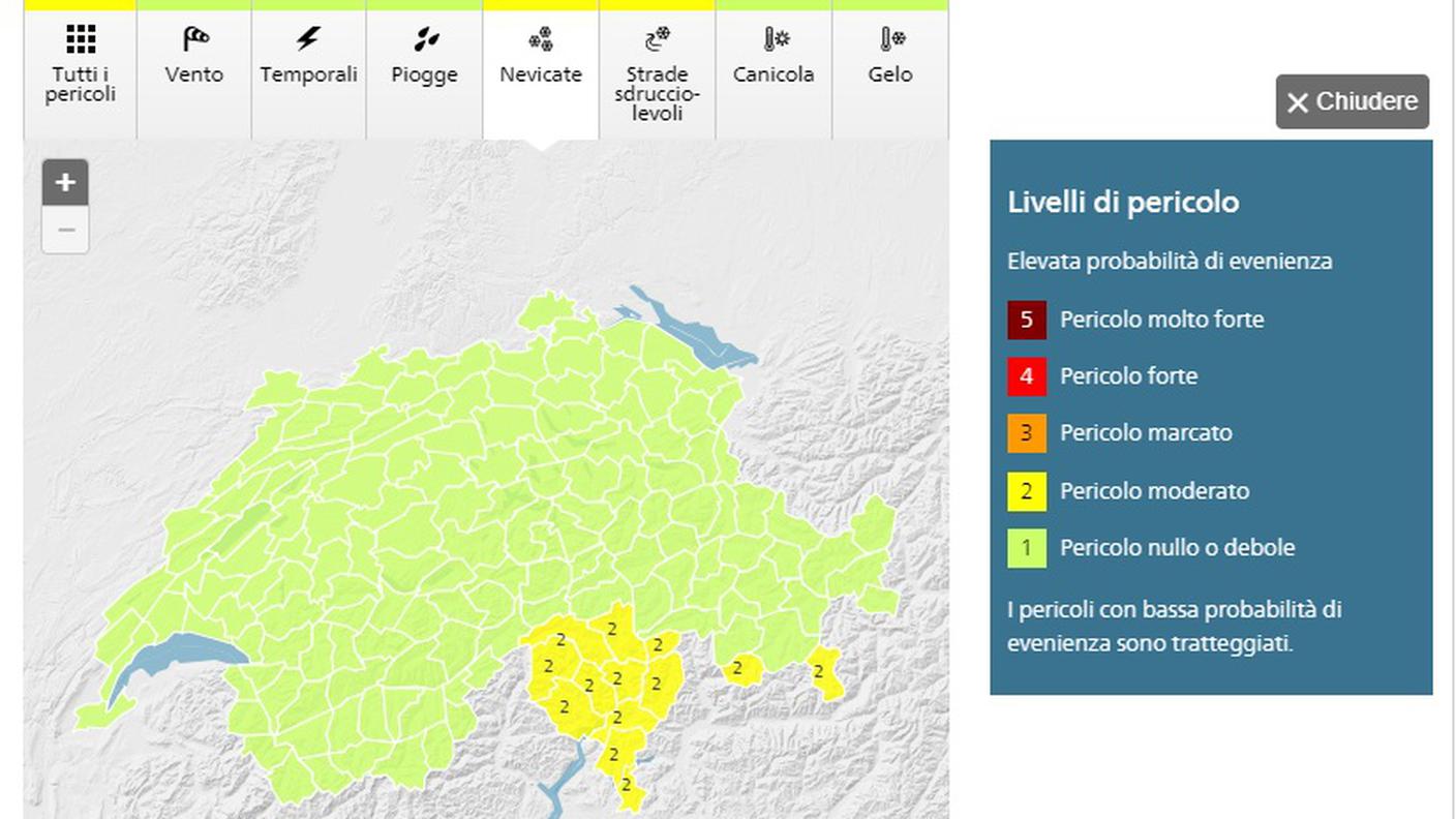 Ancora qualche fiocco di neve