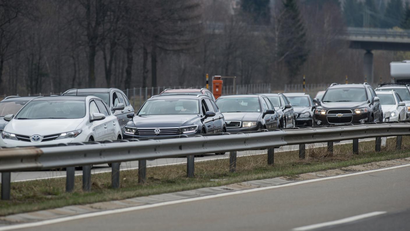 Il traffico si è intensificato dalle 05.00