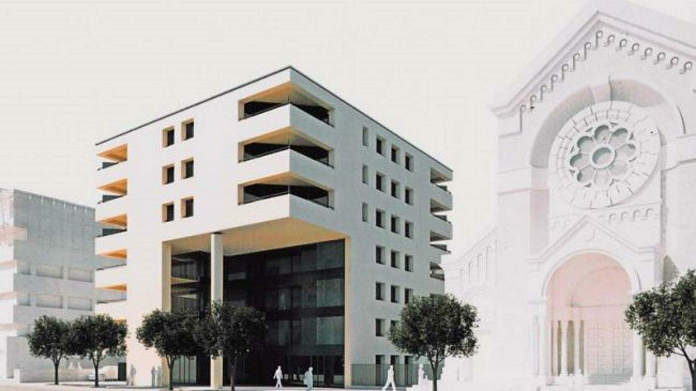 Ecco la nuova proposta per l'edificio in Corso Elvezia a Lugano