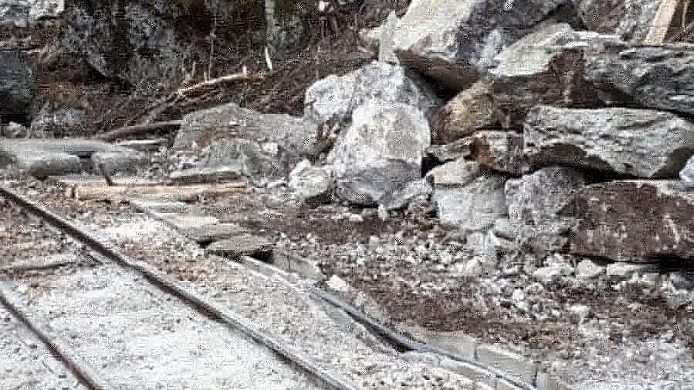 Frana in Valle Vigezzo