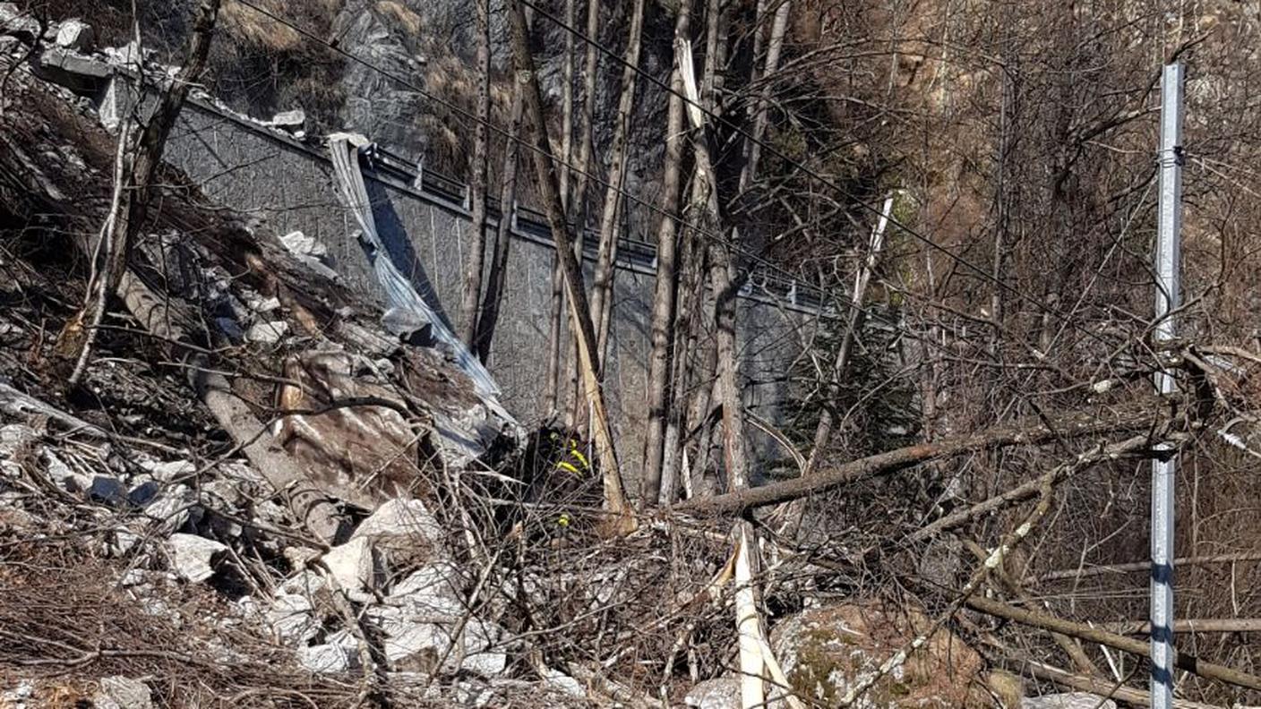 Frana in Valle Vigezzo