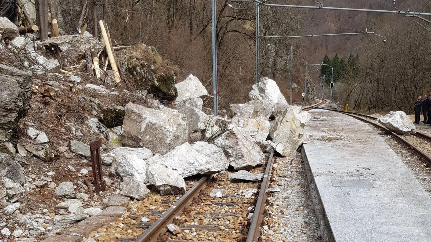 Frana in Valle Vigezzo