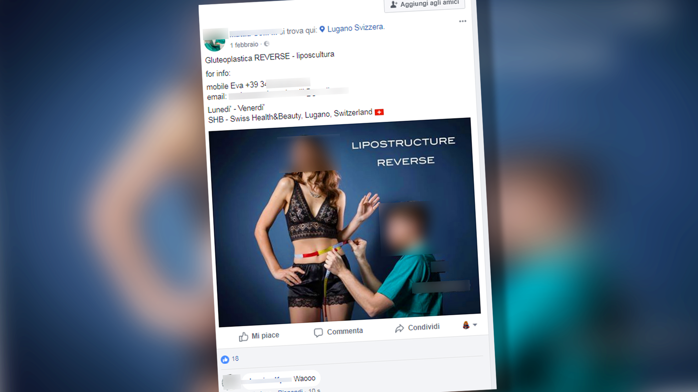 Dal profilo Facebook del medico