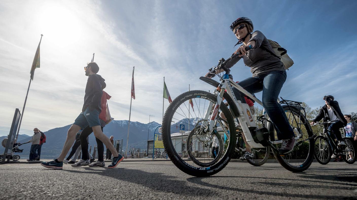 Il cantone vuol portare a 560 km la rete di percorsi riservati alla mobilità lenta