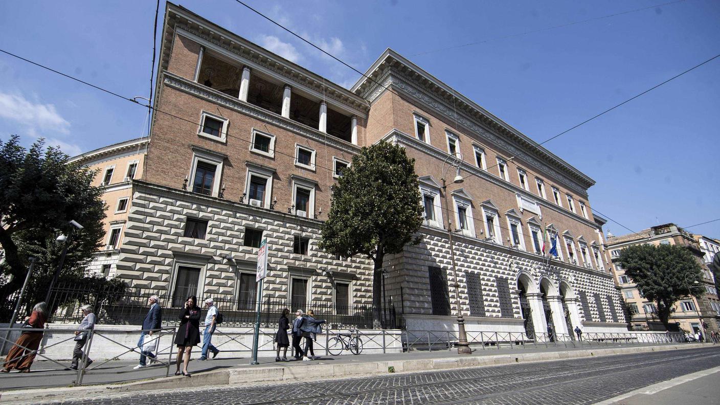 La sede del Ministero di Grazia e Giustizia italiano a Roma